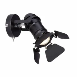 Luminaires Globo Lighting Spots Et Projecteurs|Spot Globo EGON Noir, 1 lumière