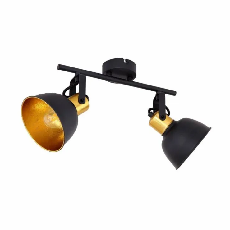 Luminaires Globo Lighting Spots Et Projecteurs|Spot Globo FILLO Noir, 2 lumières