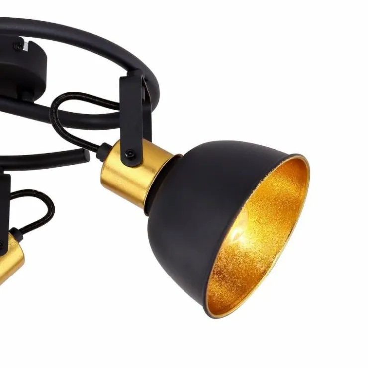 Luminaires Globo Lighting Spots Et Projecteurs|Spot Globo FILLO Noir, 3 lumières
