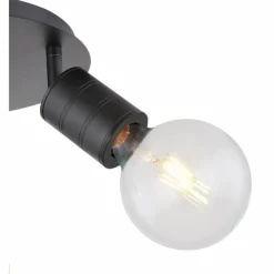 Luminaires Globo Lighting Spots Et Projecteurs|Spot Globo HERMINE Noir, 3 lumières