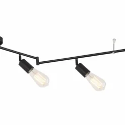 Luminaires Globo Lighting Spots Et Projecteurs|Spot Globo HOBLIO Noir, 6 lumières
