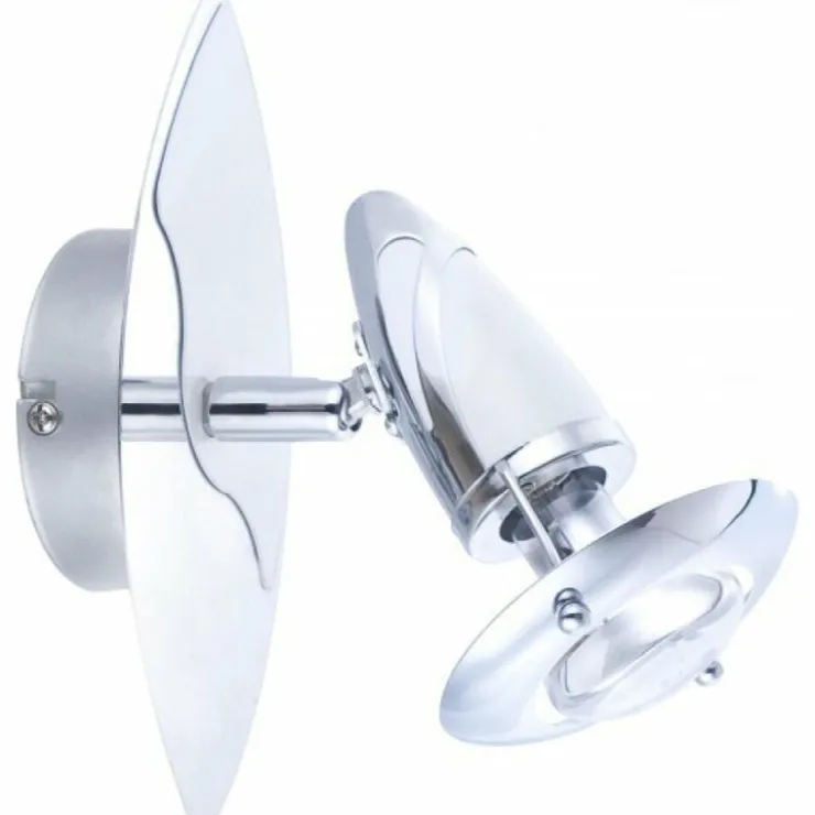 Luminaires Globo Lighting Spots Et Projecteurs|Spot Globo LORD Chrome, Acier inoxydable, 1 lumière