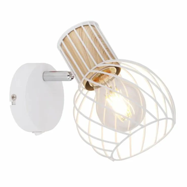 Luminaires Globo Lighting Spots Et Projecteurs|Spot Globo LUISE Blanc, 1 lumière