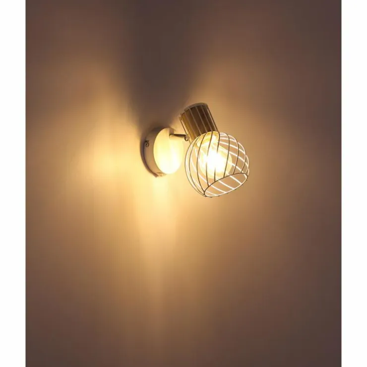 Luminaires Globo Lighting Spots Et Projecteurs|Spot Globo LUISE Blanc, 1 lumière