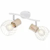 Luminaires Globo Lighting Spots Et Projecteurs|Spot Globo LUISE Blanc, 2 lumières