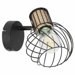 Luminaires Globo Lighting Spots Et Projecteurs|Spot Globo LUISE Noir, 1 lumière