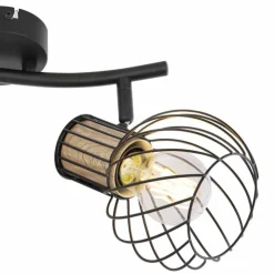 Luminaires Globo Lighting Spots Et Projecteurs|Spot Globo LUISE Noir, 2 lumières