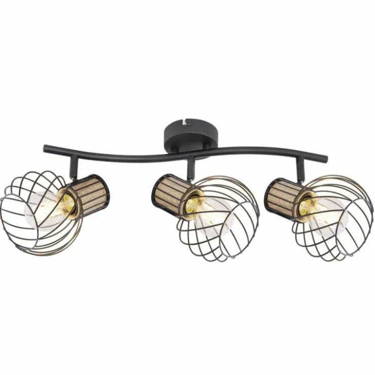 Luminaires Globo Lighting Spots Et Projecteurs|Spot Globo LUISE Noir, 3 lumières