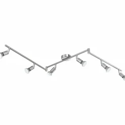 Luminaires Globo Lighting Spots Et Projecteurs|Spot Globo MATRIX Acier inoxydable, Nickel mat, 6 lumières