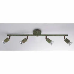 Luminaires Globo Lighting Spots Et Projecteurs|Spot Globo OLANA Vert, Rouille, 4 lumières