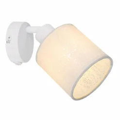 Luminaires Globo Lighting Spots Et Projecteurs|Spot Globo PINNI Blanc, 1 lumière