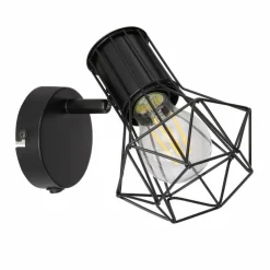 Luminaires Globo Lighting Spots Et Projecteurs|Spot Globo PRISKA Noir, 1 lumière