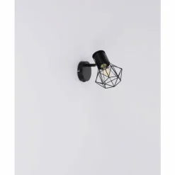 Luminaires Globo Lighting Spots Et Projecteurs|Spot Globo PRISKA Noir, 1 lumière