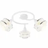 Luminaires Globo Lighting Spots Et Projecteurs|Spot Globo VIGATTO Blanc, 3 lumières