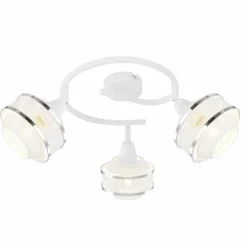 Luminaires Globo Lighting Spots Et Projecteurs|Spot Globo VIGATTO Blanc, 3 lumières