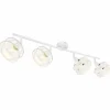 Luminaires Globo Lighting Spots Et Projecteurs|Spot Globo VIGATTO Blanc, 4 lumières
