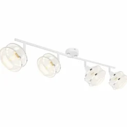 Luminaires Globo Lighting Spots Et Projecteurs|Spot Globo VIGATTO Blanc, 4 lumières