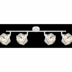 Luminaires Globo Lighting Spots Et Projecteurs|Spot Globo VIGATTO Blanc, 4 lumières