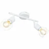 Luminaires Globo Lighting Spots Et Projecteurs|Spot Globo XARA I Blanc, 2 lumières