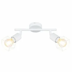 Luminaires Globo Lighting Spots Et Projecteurs|Spot Globo XARA I Blanc, 2 lumières
