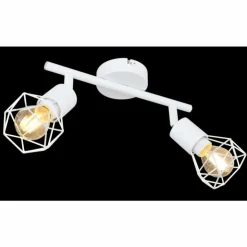 Luminaires Globo Lighting Spots Et Projecteurs|Spot Globo XARA I Blanc, 2 lumières