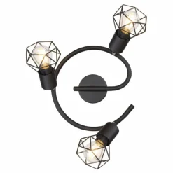 Luminaires Globo Lighting Spots Et Projecteurs|Spot Globo XARA I Noir, 3 lumières