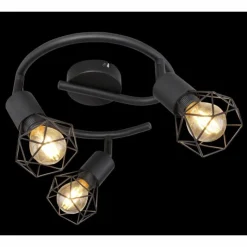 Luminaires Globo Lighting Spots Et Projecteurs|Spot Globo XARA I Noir, 3 lumières