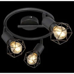 Luminaires Globo Lighting Spots Et Projecteurs|Spot Globo XARA I Noir, 3 lumières