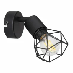 Luminaires Globo Lighting Spots Et Projecteurs|Spot Globo XARA I Noir, 1 lumière