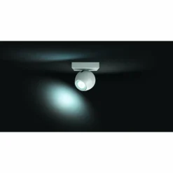 Spot, kit d'extension Philips Hue Ambiance White Buckram Blanc, 1 lumière