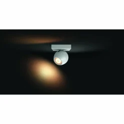 Spot, kit d'extension Philips Hue Ambiance White Buckram Blanc, 1 lumière