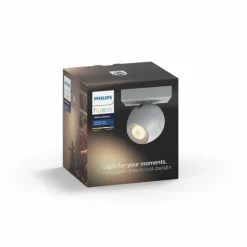Spot, kit d'extension Philips Hue Ambiance White Buckram Blanc, 1 lumière
