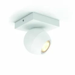 Spot, kit d'extension Philips Hue Ambiance White Buckram Blanc, 1 lumière