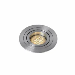 Luminaires Lucide Luminaires Encastrés|Spot Lucide TUBE Nickel mat, 1 lumière