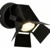 Luminaires Brilliant Éclairage Led|Spot mural Brilliant Movie LED Noir, 1 lumière