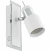 Luminaires Eglo Spots Et Projecteurs|Spot mural Eglo DAVIDA Chrome