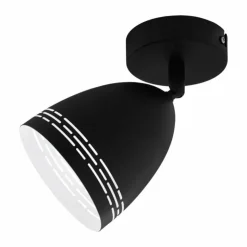 Luminaires Eglo Spots Et Projecteurs|Spot mural EGLO SABATELLA Noir, Blanc, 1 lumière