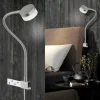 Luminaires Fischer & Honsel Éclairage Led|Spot mural Honsel Lug LED Nickel mat, 1 lumière