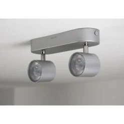 Luminaires Philips Éclairage Led|Spot Philips STAR LED Aluminium, Acier inoxydable, 2 lumières