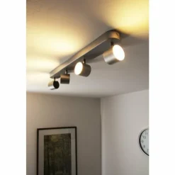 Luminaires Philips Éclairage Led|Spot Philips STAR LED Aluminium, Acier inoxydable, 4 lumières