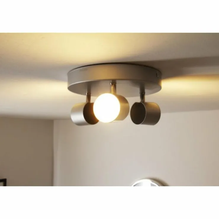 Luminaires Philips Spots Et Projecteurs|Spot Philips STAR LED Aluminium, Acier inoxydable, 3 lumières