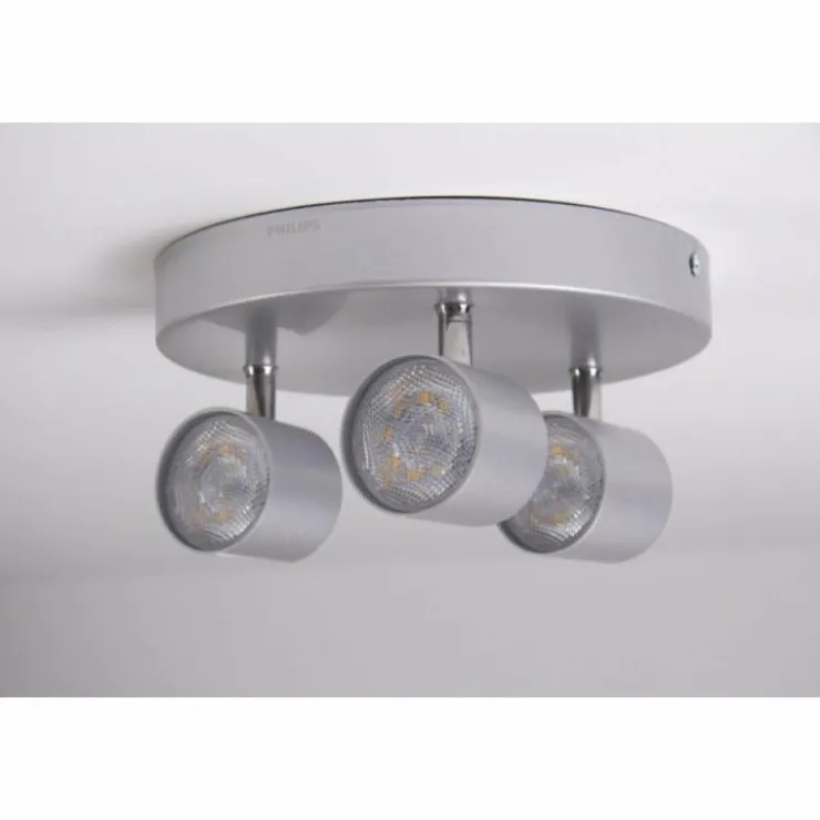 Luminaires Philips Spots Et Projecteurs|Spot Philips STAR LED Aluminium, Acier inoxydable, 3 lumières