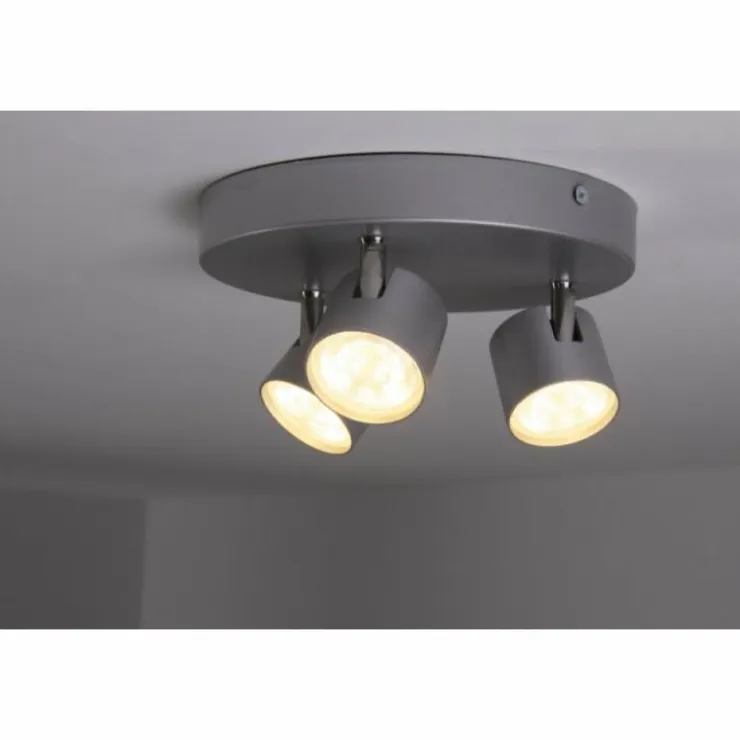Luminaires Philips Spots Et Projecteurs|Spot Philips STAR LED Aluminium, Acier inoxydable, 3 lumières