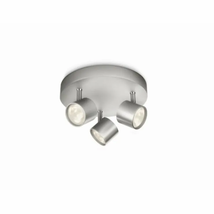 Luminaires Philips Spots Et Projecteurs|Spot Philips STAR LED Aluminium, 3 lumières