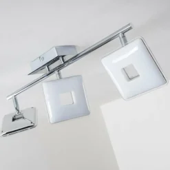Luminaires Trio Spots Et Projecteurs|Spot plafond Trio Pontius LED Chrome, 3 lumières