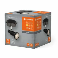 Luminaires Ledvance Éclairage Led|Spot Plafonnier LED Noir, 1 lumière