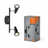 Luminaires Ledvance Éclairage Led|Spot Plafonnier LED Noir, 2 lumières