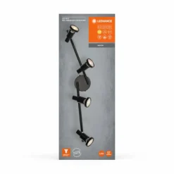 Luminaires Ledvance Éclairage Led|Spot Plafonnier LED Noir, 4 lumières