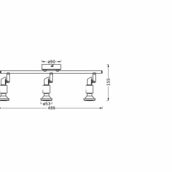 Luminaires Ledvance Éclairage Led|Spot Plafonnier LED Blanc, 3 lumières