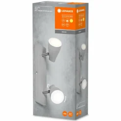 Luminaires Ledvance Éclairage Led|Spot Plafonnier LED Gris, 2 lumières